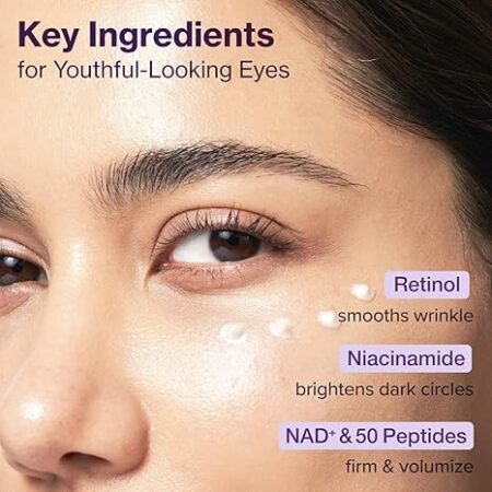 نحوه استفاده کرم دور چشم نامبوزین شماره 9 NAD+ رتینول