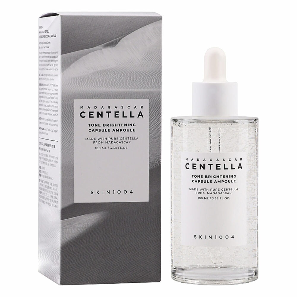 آمپول روشن کننده و ضد لک سنتلا تون اسکین 1004 Skin1004 Madagascar Centella Tone Brightening Capsule Ampoule 100ml
