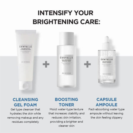 آمپول روشن کننده و ضد لک سنتلا تون اسکین 1004 Skin1004 Madagascar Centella Tone Brightening Capsule Ampoule 100ml