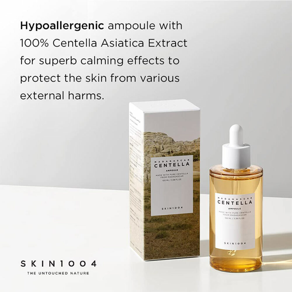 آمپول سنتلا ماداگاسکار اسکین 1004 SKIN1004 Madagascar Centella Ampoule 100ml