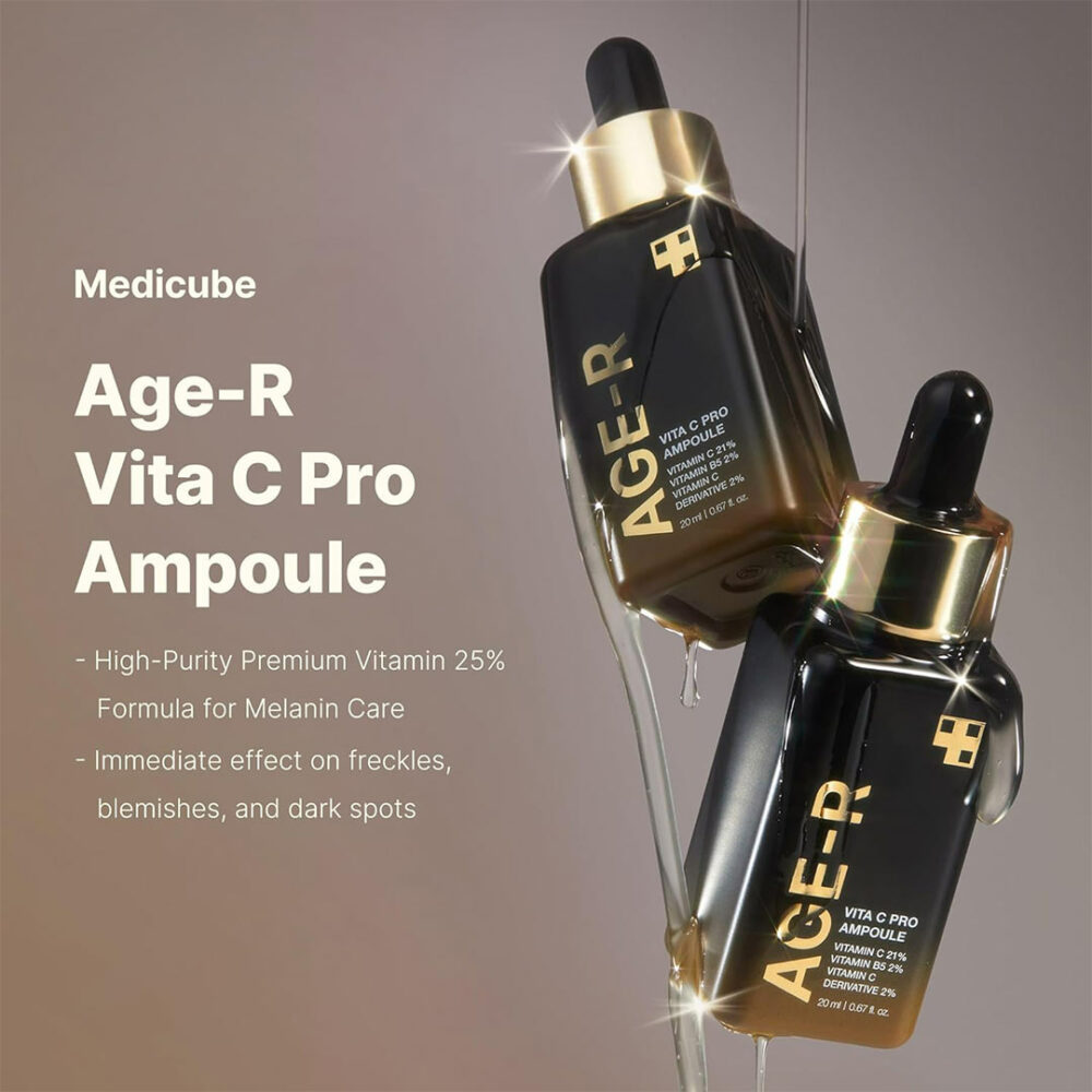 آمپول ویتامین سی پرو مدی کیوب Medicube Age-R Vita C Pro Ampoule