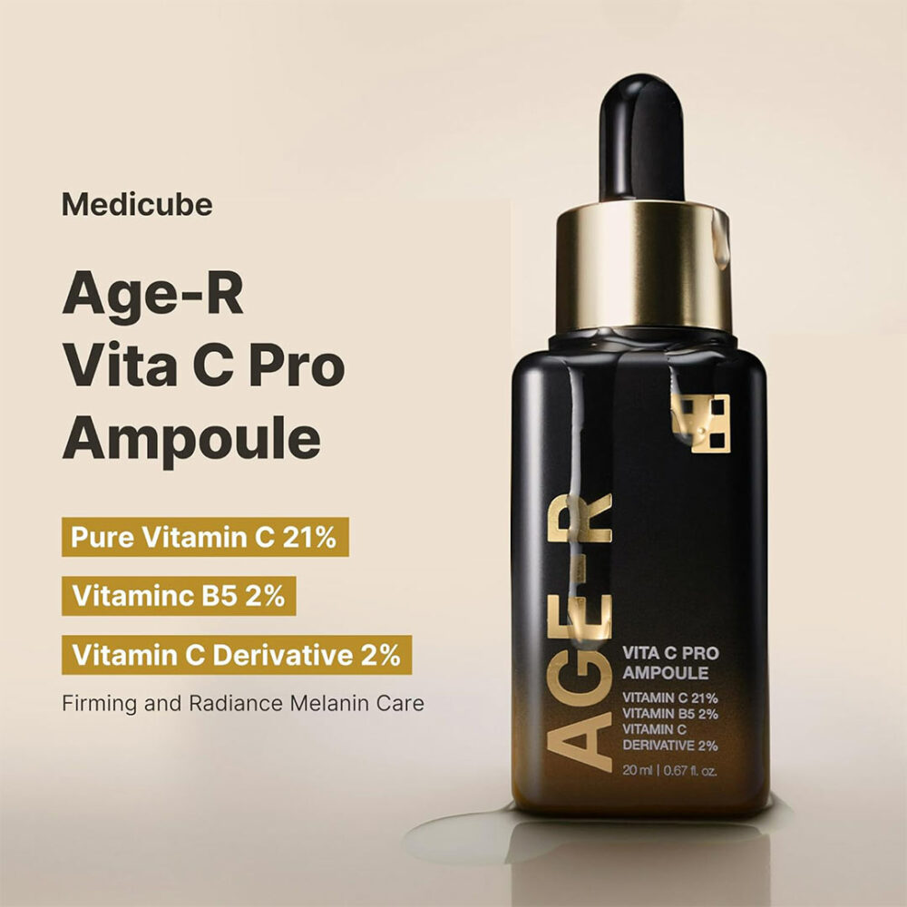 آمپول ویتامین سی پرو مدی کیوب Medicube Age-R Vita C Pro Ampoule