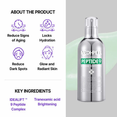 اسنس 9 پپتاید سیکا مدی پیل Medi-Peel Peptide 9 Volume White Cica Essence Pro