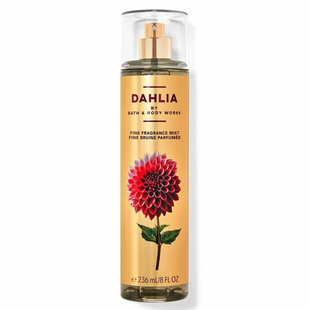 بادی اسپلش دالیا بث اند بادی ورکس Bath & body works Dahlia Fine Fragrance Mist