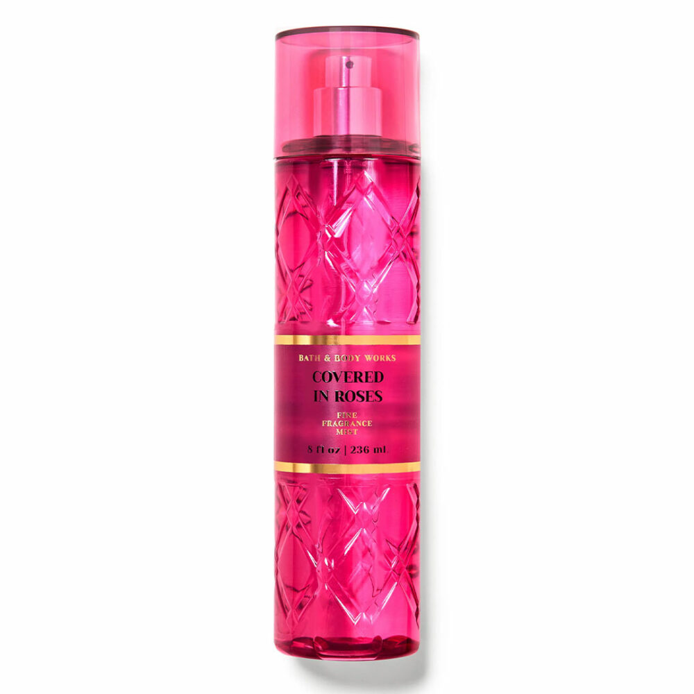 بادی اسپلش کاورد این رزز بث اند بادی ورکس Bath & body works Covered In Roses Fine Fragrance Mist