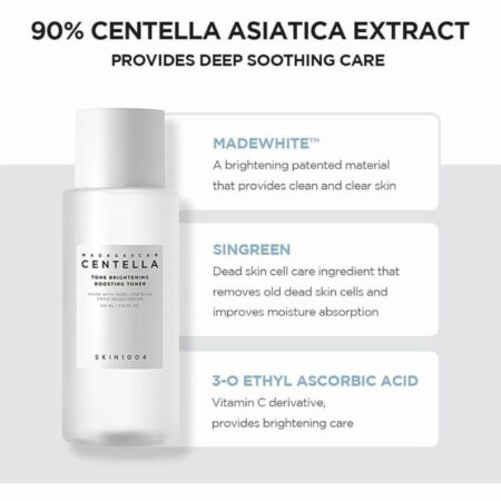 بوستر تونر ضد لک سنتلا اسکین 1004 SKIN1004 Centella Tone Brightening Boosting Toner