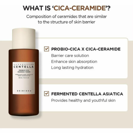 تونر اسنس پروبیو سیکا اسکین 1004 SKIN1004 Madagascar Centella Probio-Cica Essence Toner