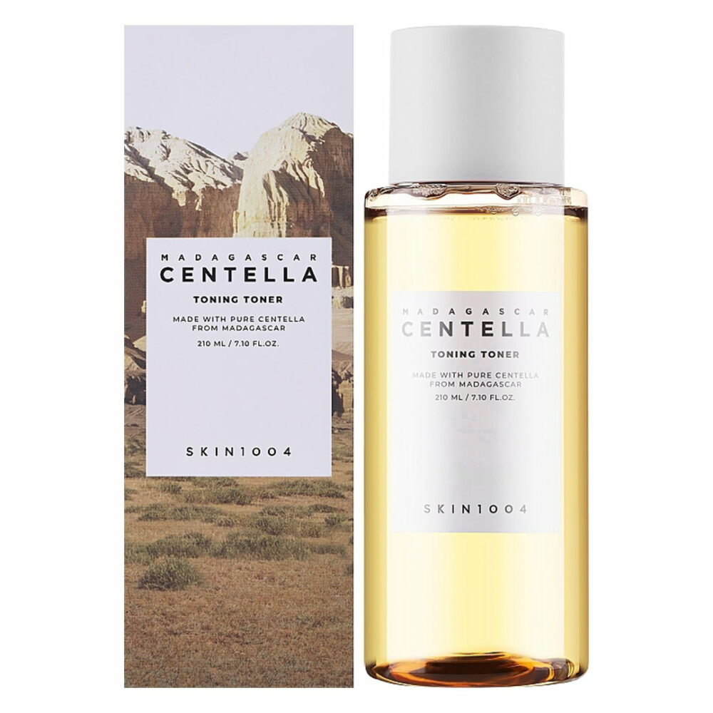 تونر تسکین دهنده سنتلا ماداگاسکار اسکین 1004 SKIN1004 Madagascar Centella Toning Toner