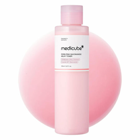 تونر شیری نیاسینامید و PDRN مدی کیوب Medicube PDRN Pink Niacinamide Milky Toner