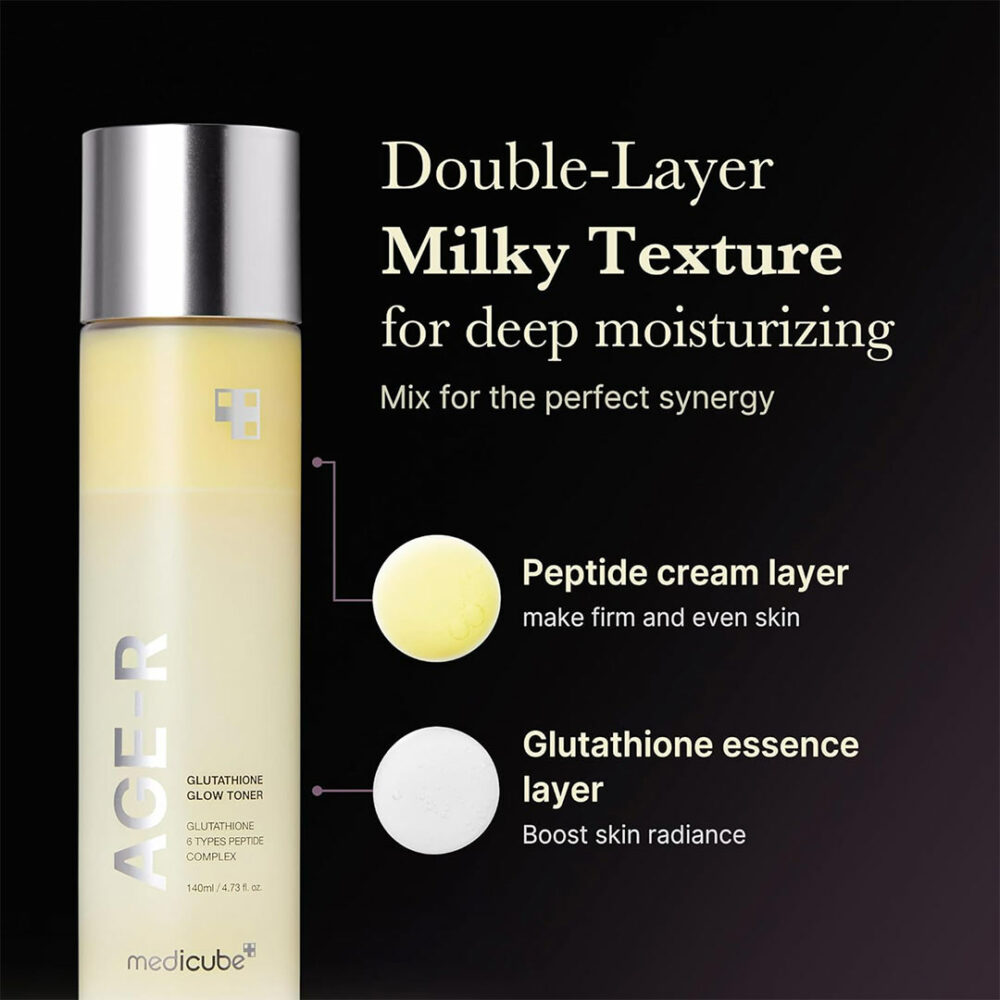 تونر گلوتاتیون مدی کیوب Medicube Age-R Glutathione Glow Toner