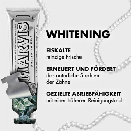 خمیر دندان سفید کننده مارویس Marvis Whitening Mint Toothpaste
