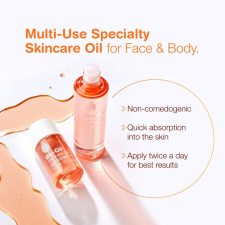 روغن ترمیم کننده جای زخم و کشیدگی بایو اویل Bio-Oil Original Skincare Oil