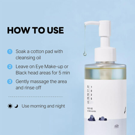 روغن پاک کننده دوکدو راندلب Round Lab 1025 Dokdo Cleansing Oil