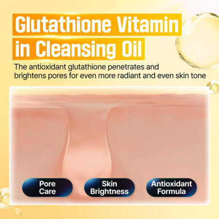 روغن پاک کننده گلوتاتیون ویتامین سی شماره 5 نامبوزین Numbuzin No. 5 Glutathione Vitamin Facial Spa Cleanser