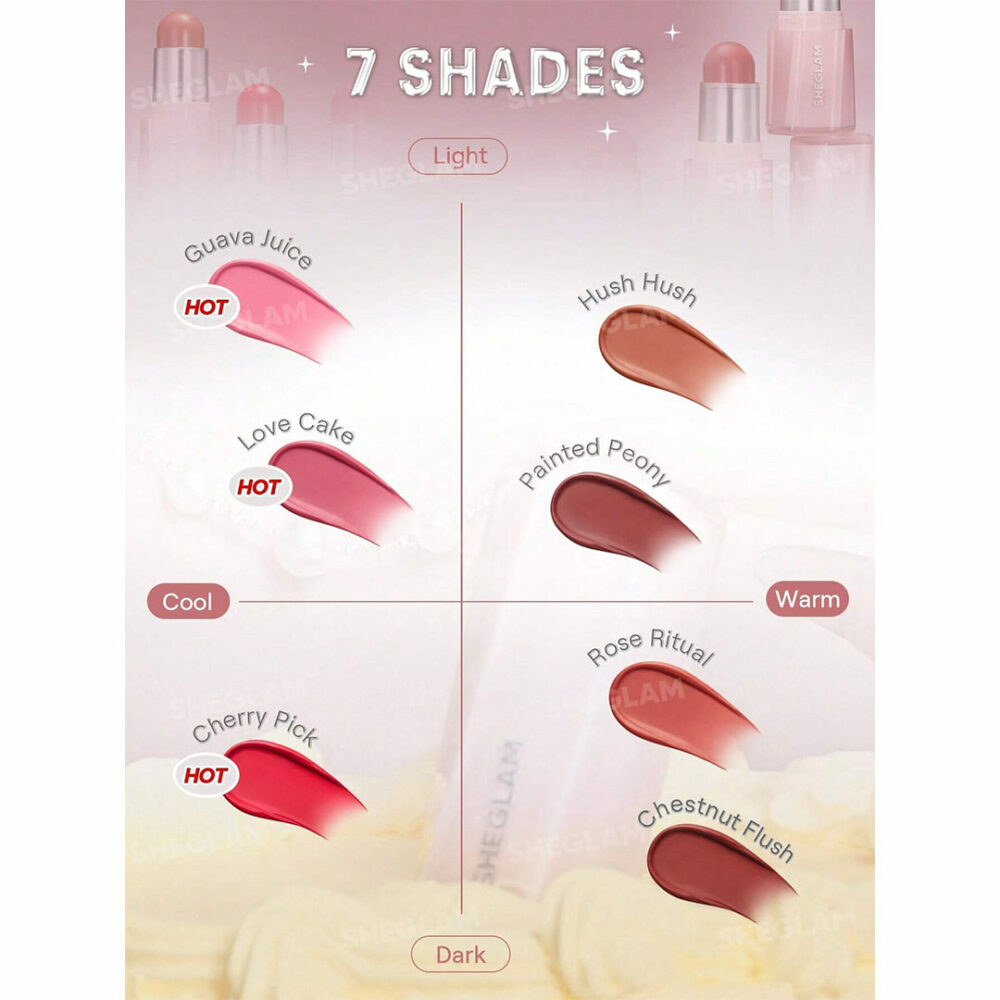 رژگونه استیکی باتری بلیس شیگلم Sheglam Buttery Bliss Blush Stick