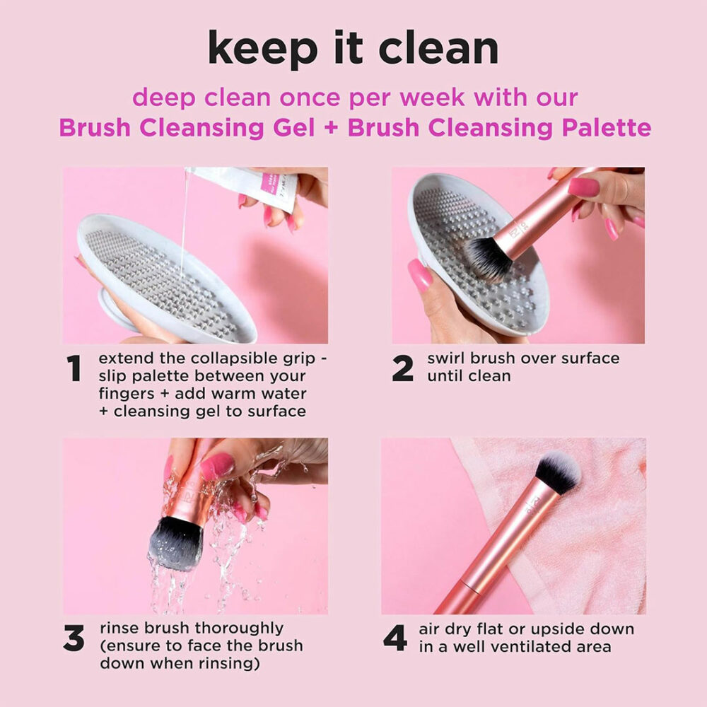 ست براش و اسفنج اوری دی اسنشال ریل تکنیک Real Techniques Everyday Essentials Brush Set - Image 7