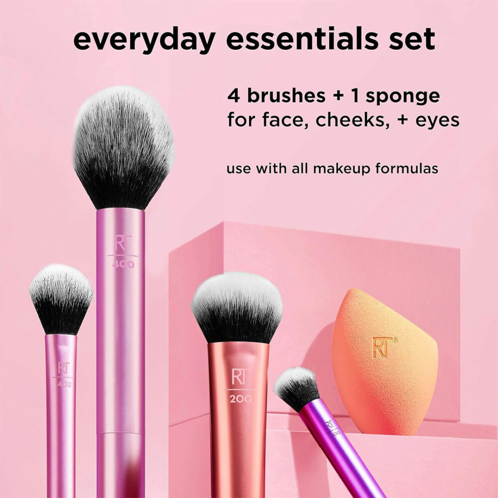 ست براش و اسفنج اوری دی اسنشال ریل تکنیک Real Techniques Everyday Essentials Brush Set - Image 11
