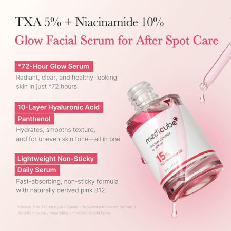 سرم ترانگزامیک اسید و نیاسینامید مدی کیوب Medicube TXA Niacinamide 15% Serum