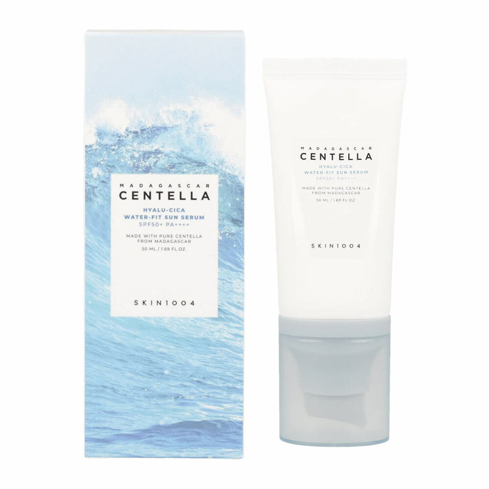 سرم ضد آفتاب سنتلا هیالو سیکا اسکین 1004 Skin1004 Madagascar Centella Hyalu-cica Water-fit Sun Serum 50ml