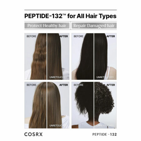 سرم مو ترمیم‌ کننده پپتاید 132 کوزارکس Cosrx Peptide-132 Ultra Perfect Hair Bonding Oil Serum