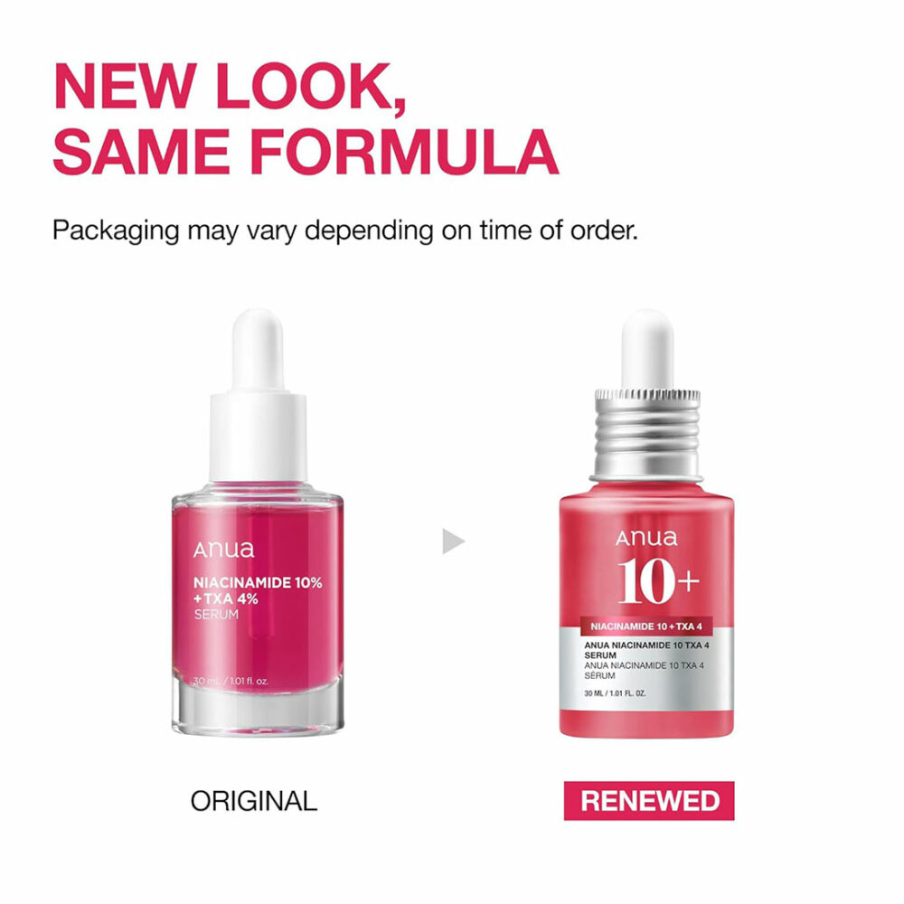 سرم نیاسینامید 10% + ترانگزامیک اسید 4% آنوا Anua Niacinamide 10% + TXA 4% Dark Spot Correcting Serum