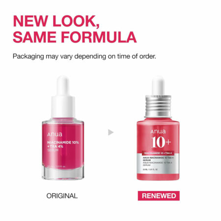 سرم نیاسینامید 10% + ترانگزامیک اسید 4% آنوا Anua Niacinamide 10% + TXA 4% Dark Spot Correcting Serum