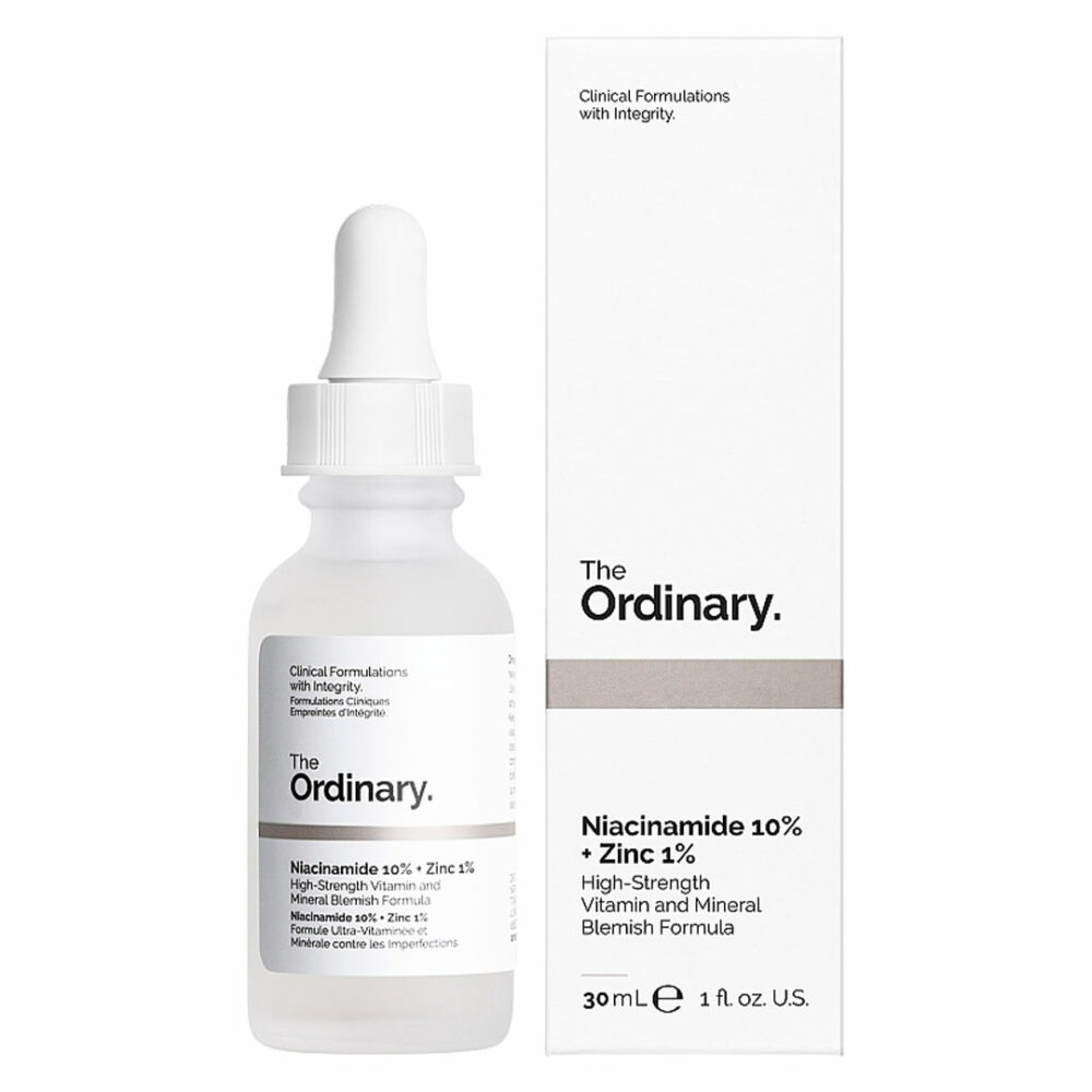 سرم نیاسینامید اسید + زینک اوردینری The Ordinary Niacinamide 10% + Zinc 1%