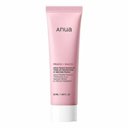 ضد آفتاب تون آپ هلو نیاسین آنوا Anua Peach Niacin UV Tone Up Protection 01 Melting Peach