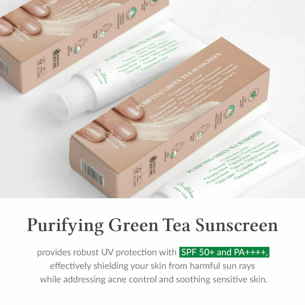 ضد آفتاب چای سبز دکتر التیا Dr.Althea Purifying Green Tea Sunscreen