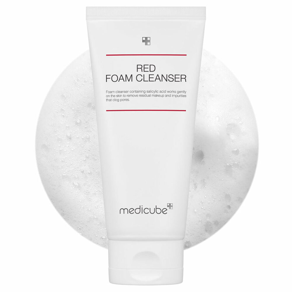 فوم شستشوی سالیسیلیک اسید مدی کیوب Medicube Red Foam Cleanser