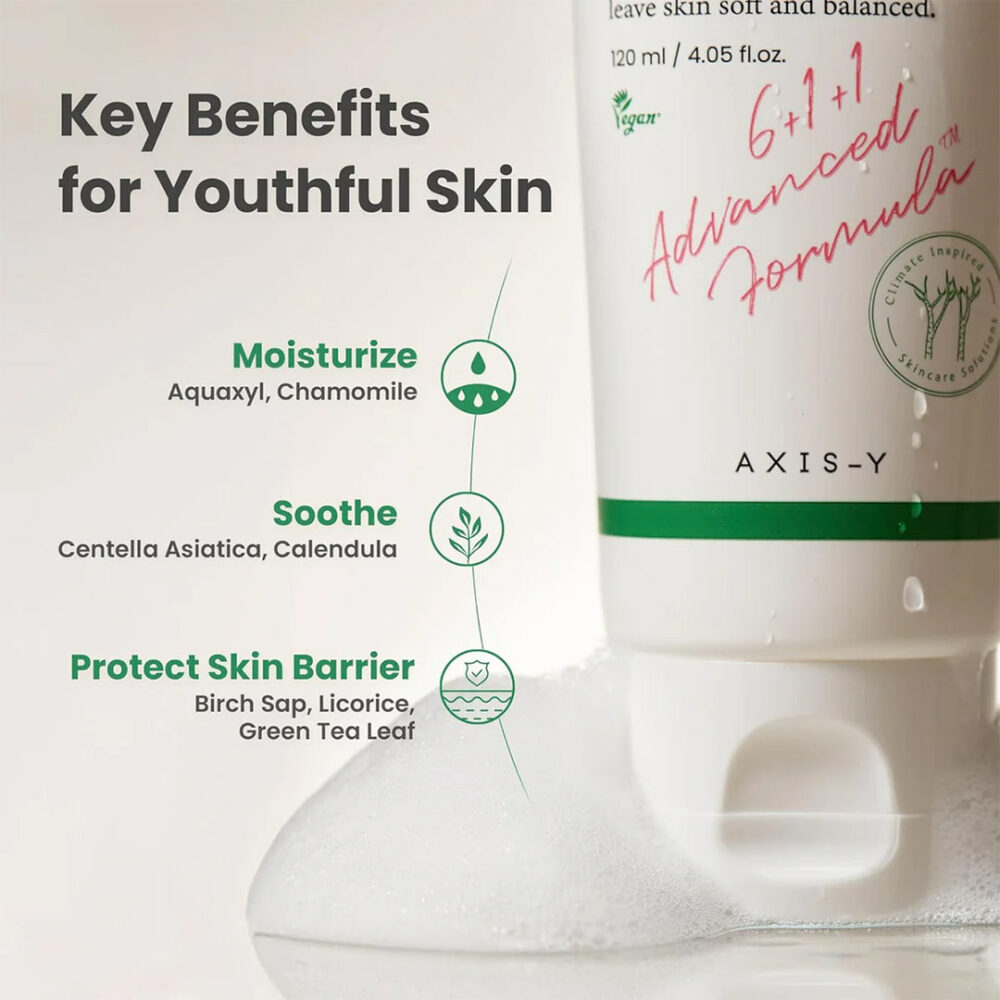 فوم پاک کننده سان دی مورنینگ اکسیس وای AXIS-Y Sunday Morning Refreshing Cleansing Foam