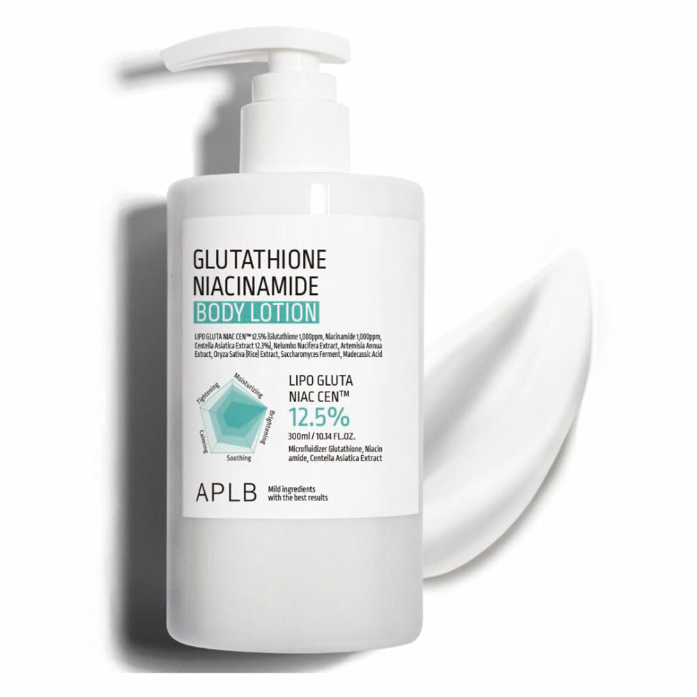 لوسیون بدن گلوتاتیون و نیاسینامید ای پی ال بی APLB Glutathione Niacinamide Body Lotion
