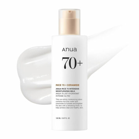 لوسیون برنج و سراماید آنوا Anua Rice 70 Intensive Moisturizing Milk
