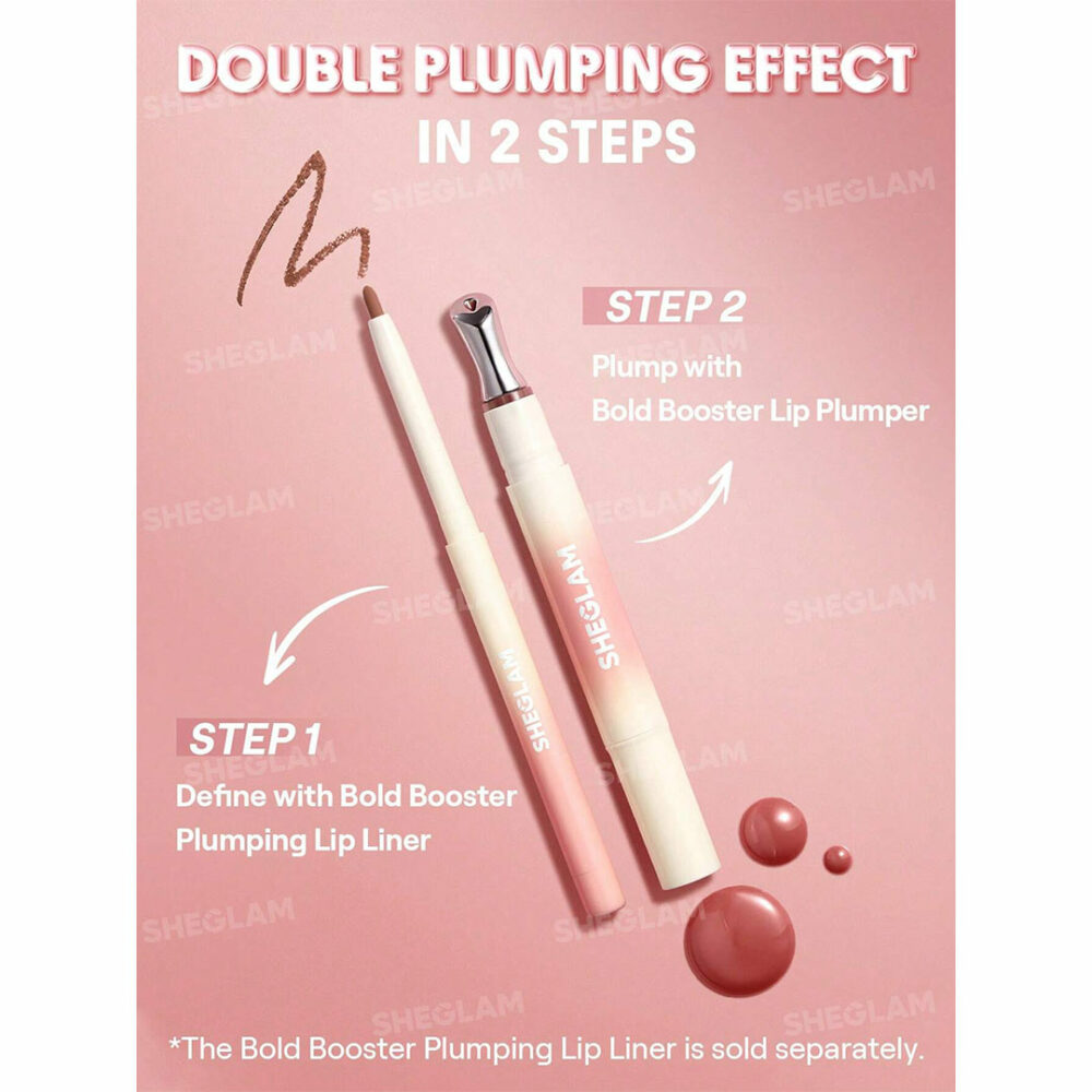 لیپ پلامپر حجم دهنده بولد بوستر شیگلم Sheglam Bold Booster Lip Plumper