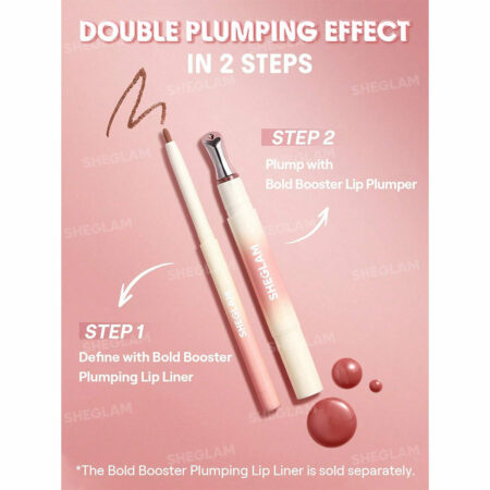لیپ پلامپر حجم دهنده بولد بوستر شیگلم Sheglam Bold Booster Lip Plumper