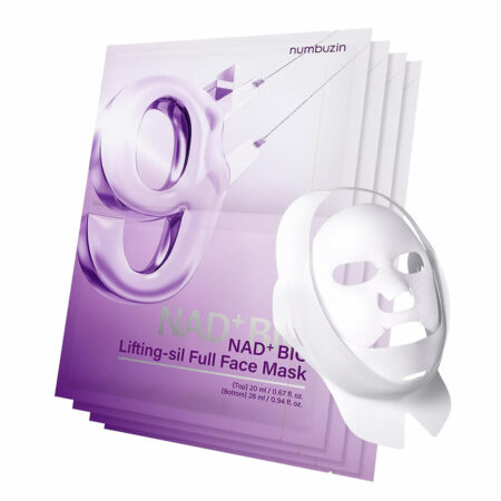 ماسک بایو لیفتینگ شماره 9 نامبوزین Numbuzin No.9 Sheet Mask NAD+ BIO Lifting-sil Full Face Mask