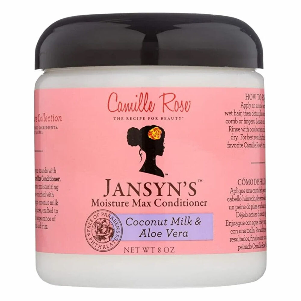 ماسک شیر نارگیل و آلوئه ورا کامیل رز Camille Rose Jansyn's Moisture Max Conditioner