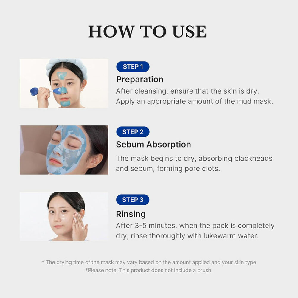ماسک ضد جوش سرسیاه مدی کیوب Medicube Zero Pore Blackhead Mud Mask