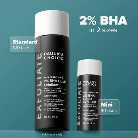 محلول لایه بردار مایع BHA پائولا چویس Paula's Choice Skin Perfecting 2% BHA Liquid Exfoliant