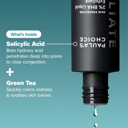 محلول لایه بردار مایع BHA پائولا چویس Paula's Choice Skin Perfecting 2% BHA Liquid Exfoliant