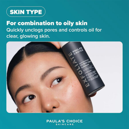 محلول لایه بردار مایع BHA پائولا چویس Paula's Choice Skin Perfecting 2% BHA Liquid Exfoliant