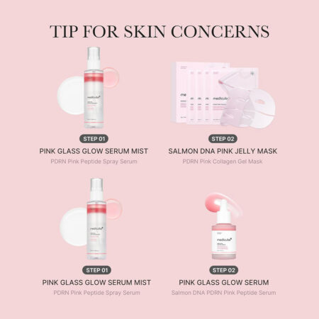 میست سرم PDRN گلوتاتیون مدی کیوب Medicube PDRN Pink Glutathione Serum Mist