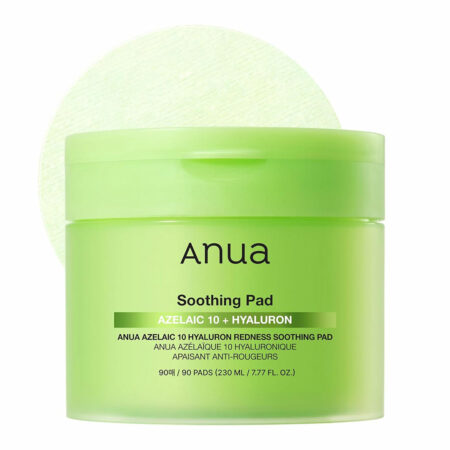 پد تونر آزلائیک اسید 10% و هیالورون آنوا Anua Azelaic 10 Hyaluron Redness Soothing Pad