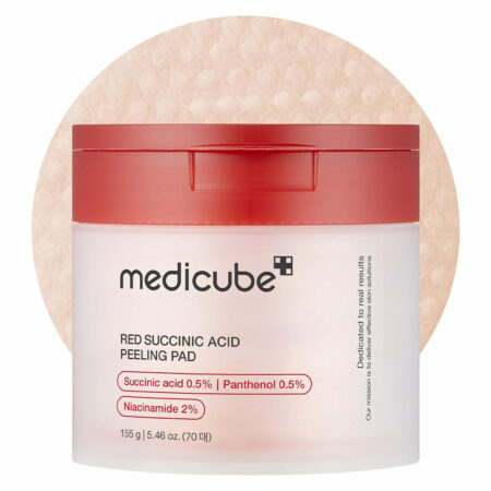 پد تونر سوکسینیک اسید مدی کیوب Medicube Red Succinic Acid Peeling Pad