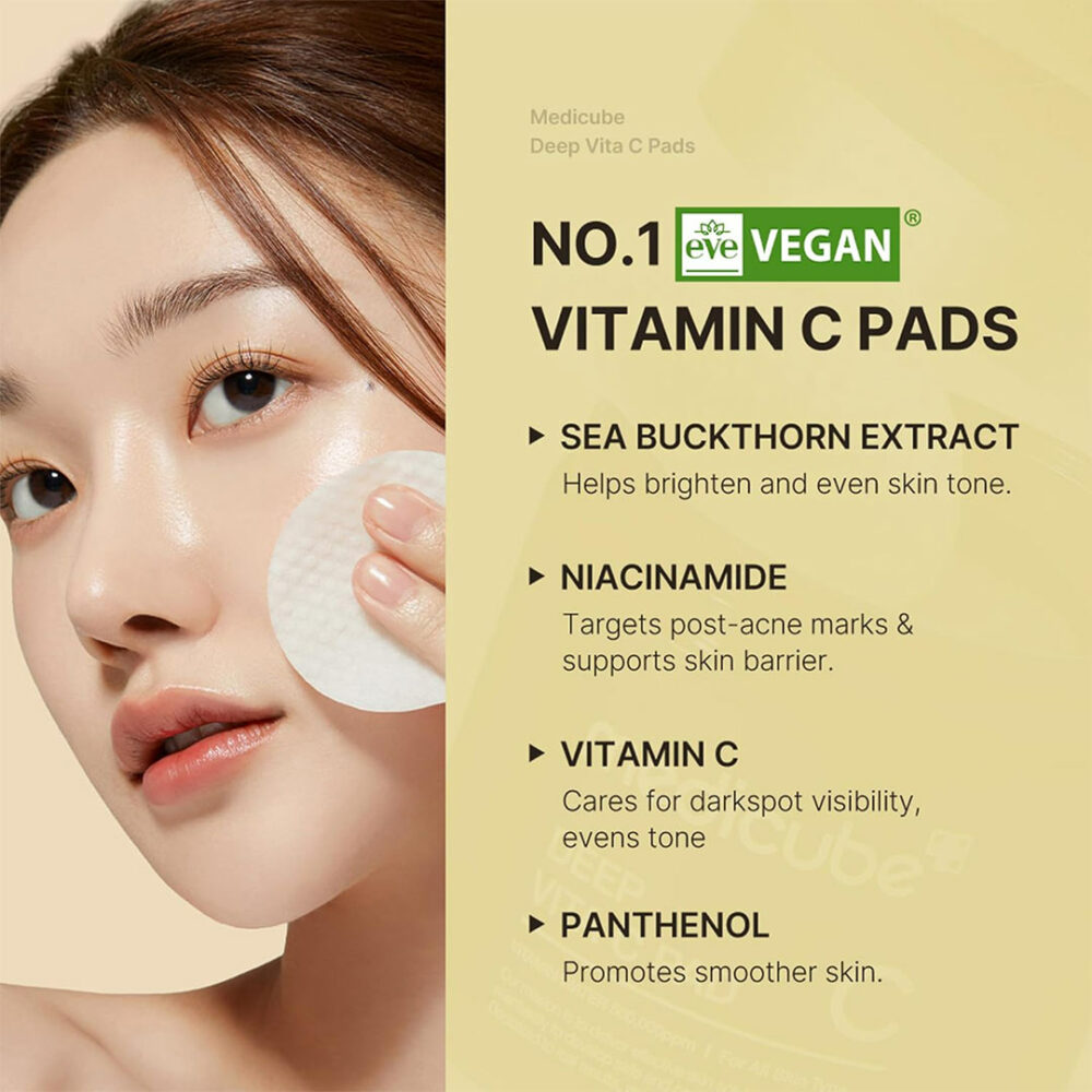 پد ویتامین سی مدی کیوب Medicube Deep Vita C Pad