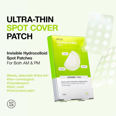 پچ 75 عددی ضد جوش سیکا سراماید آنوا Anua Ultra-Thin Spot Cover Patch 75ea