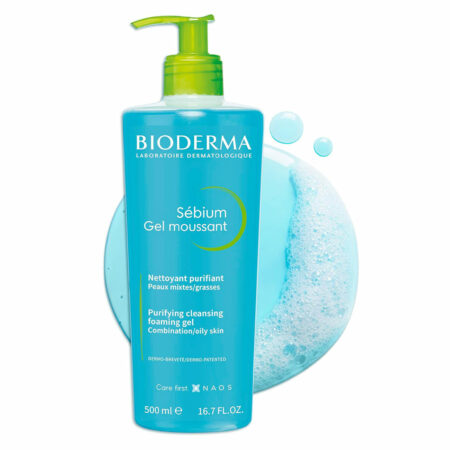 ژل شستشوی پوست چرب و جوش دار سبیوم بایودرما Bioderma Sebium Purifying Cleansing Gel