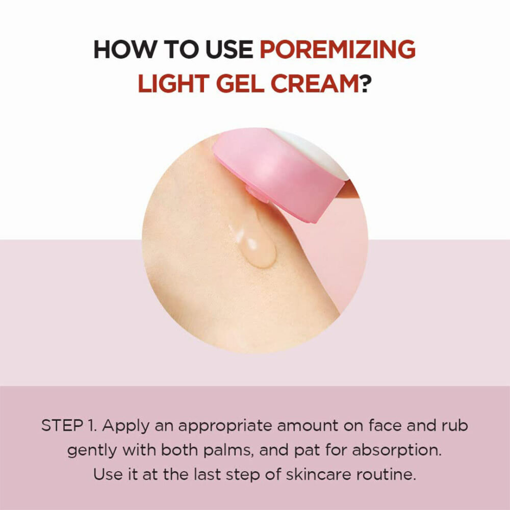 ژل کرم لایت کنترل منافذ سنتلا اسکین 1004 SKIN1004 Centella Poremizing Light Gel Cream