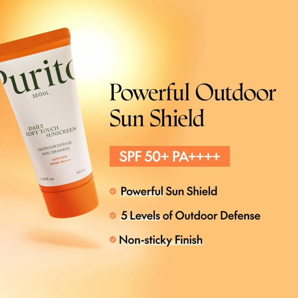 کرم ضدآفتاب دیلی سافت تاچ پیوریتو Purito Daily Soft Touch Sunscreen 60ml