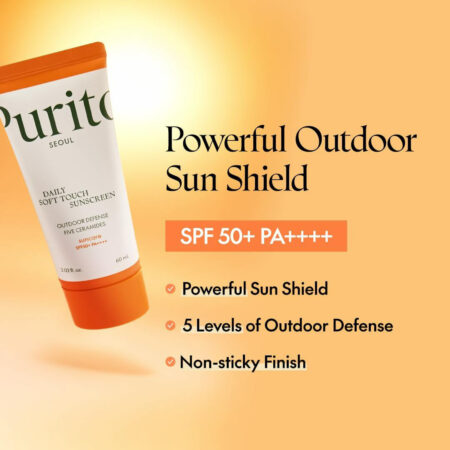 کرم ضدآفتاب دیلی سافت تاچ پیوریتو Purito Daily Soft Touch Sunscreen 60ml